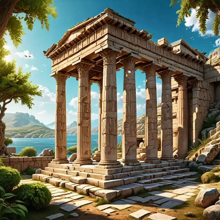 flamme jumelle et grece antique