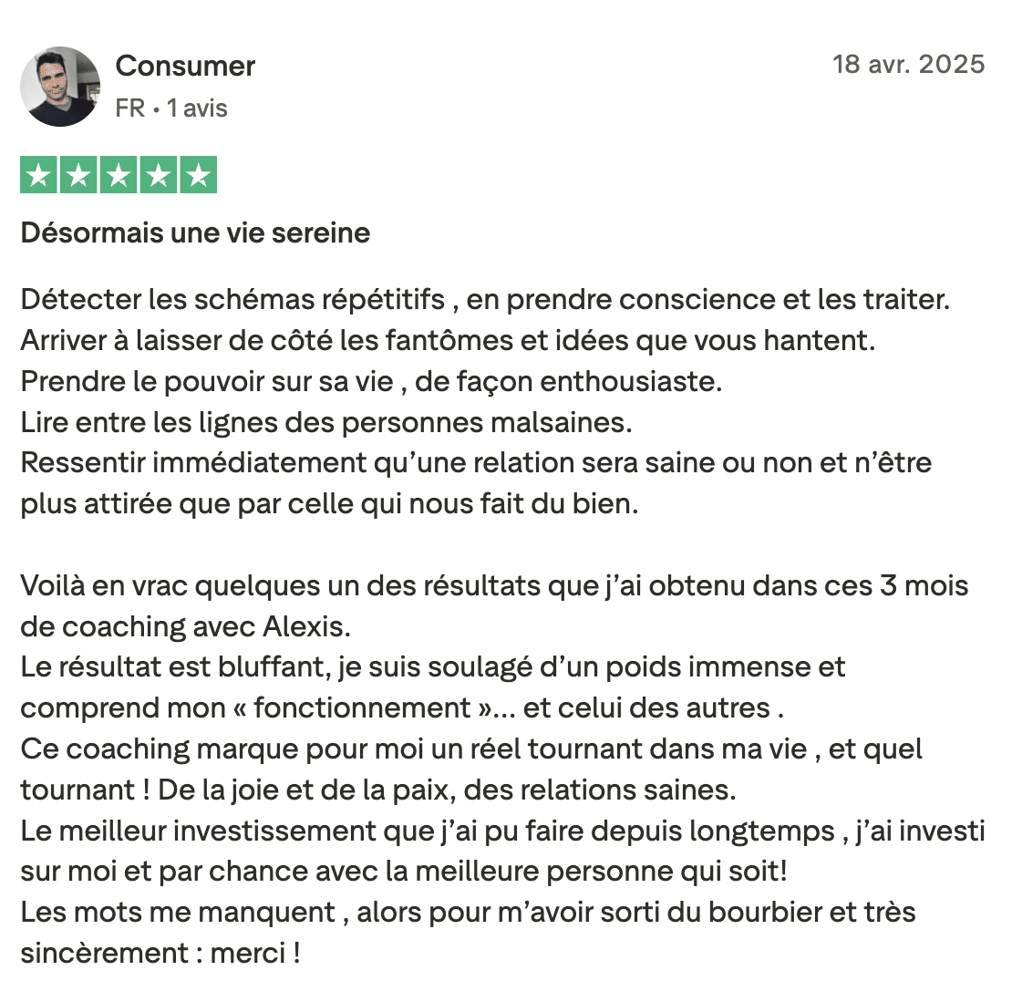 Témoignage Trustpilot10