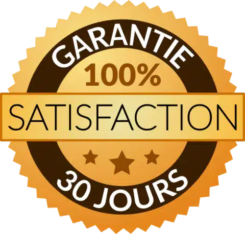 Garantie 30 jours satisfait ou remboursé